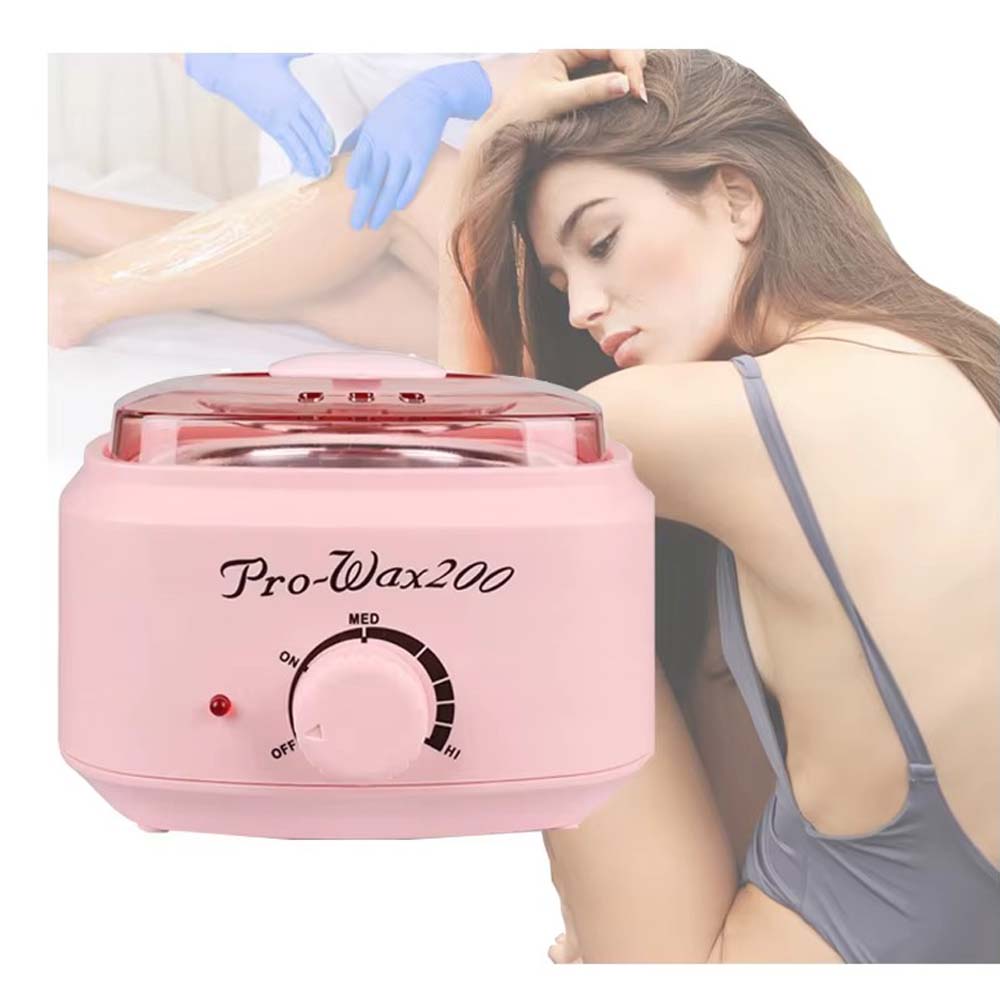 200 Pro Professional Wax Heater – Salon-Grade Hair Removal Wax Warmer Machine with Adjustable Temperature Control for All Wax Types, Ideal for Home or Spa Use