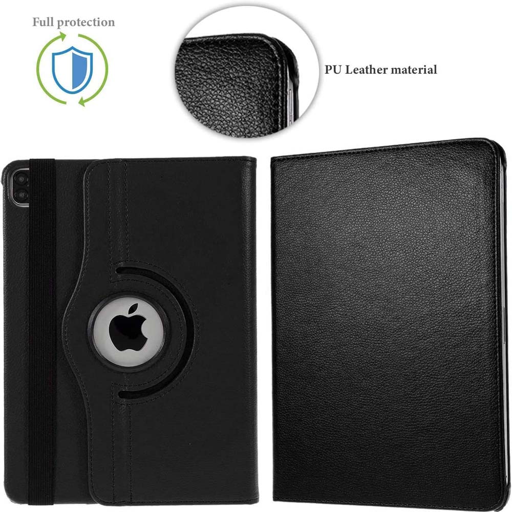 iPad Pro 13" M4 (2024) 360° Rotating Case – Premium Leather Cover with Auto Sleep/Wake, Multi-Angle Stand, and Full Protection (Multi Colour)
