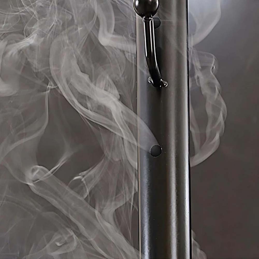 175cm Hanging Clothes Steamer Rack with Built-In Incense Burner, Multi-Color Garment Drying & Aromatherapy Stand for Home, Space-Saving and Stylish Design