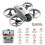 4K Camera Drone with HD FPV | Mini Quadcopter Toy for Beginners | 6-Axis Gyro, Remote Control, Cool LED Lights, Stable Flight & Easy Operation