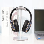 Universal Headphone Stand – Premium Aluminum Headset Holder with Stable Base | Desk Organizer for Gaming, Office & Studio Use | Fits All Headphone Sizes (Multi-Colour)