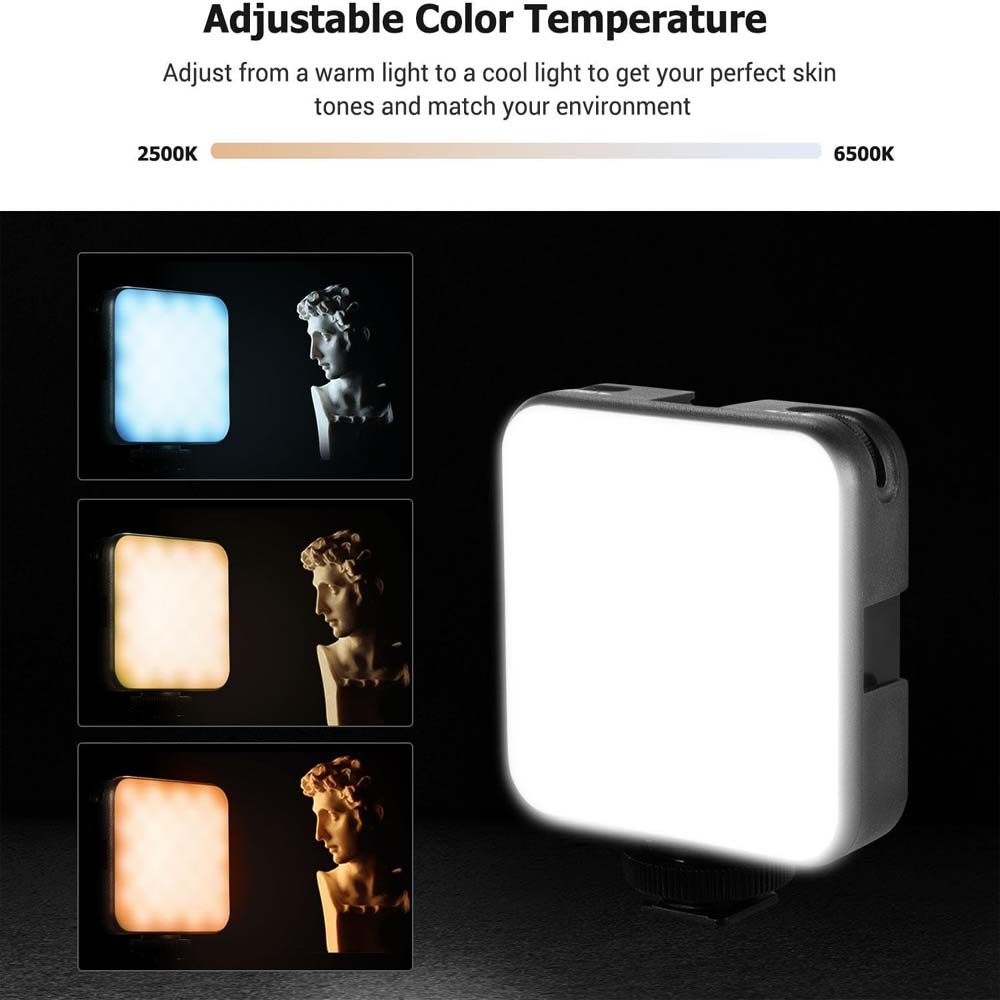 U80 LED RGB Phone Light – Mini Portable Rechargeable Fill Lamp with 16 Million Colors, Adjustable Brightness, for Photography, Video Recording, Vlogging & Live Streaming