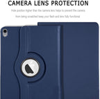 iPad Pro 12.9" Case (2015–2017) – 360° Rotating Wallet Folio with Auto Sleep/Wake, Card Slots & Shockproof Protection (Multi Colour)