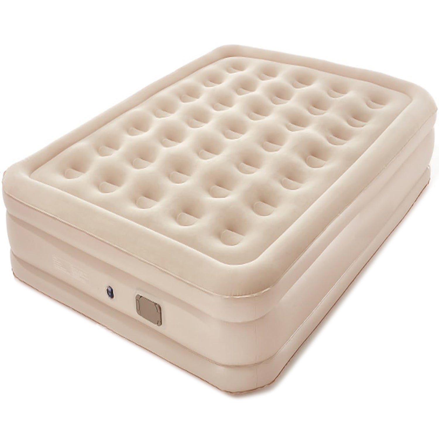 Queen Air Mattress with Built-in Pump | Inflatable Camping & Guest Bed