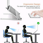 Creative Folding Laptop Stand | Portable & Ergonomic Storage Bracket for Comfortable Laptop Use