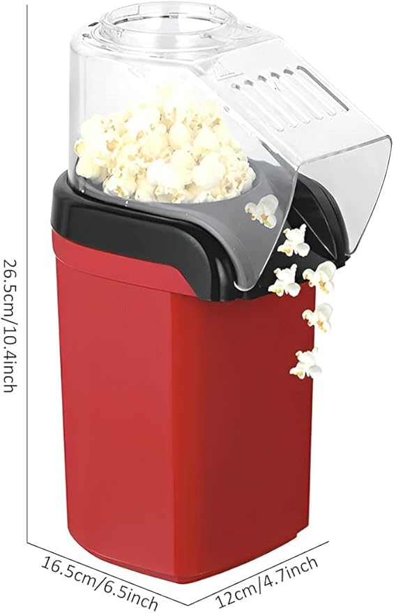 Home Popcorn Maker | Electric Popcorn Machine for Fast, Delicious Movie Night Treats