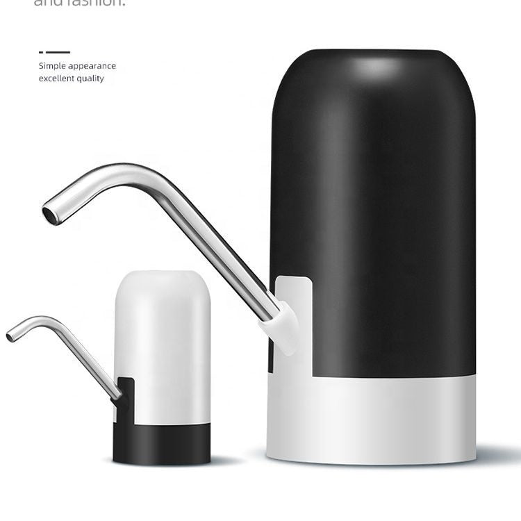 Portable Water Bottle Pump | USB Rechargeable Automatic Water Dispenser | Mini Electric Pump for Convenient Hydration | Compact & Versatile