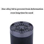 Electric Mini Bakhoor Burner | Portable USB Rechargeable Aroma Diffuser for Car | Compact Incense Burner for On-the-Go Scent | Easy-Maintain Traditional Luxury Aroma