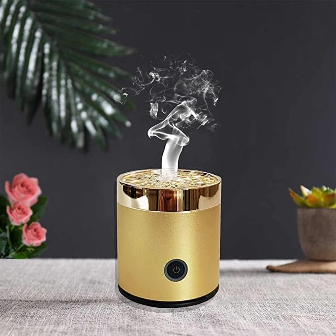 Electric Mini Bakhoor Burner for Car | Black Portable Aroma Diffuser