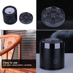 Electric Mini Bakhoor Burner for Car | Black Portable Aroma Diffuser