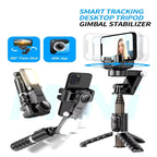 Q18 Mobile Phone Selfie Stick | Anti-Shake Gimbal Stabilizer, Single-Axis Tripod & Fill Light | Ultimate Handheld Content Creation Tool