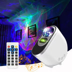 Galaxy Star Projector – 3-in-1 Aurora Borealis LED Light Projector with Bluetooth Speaker, White Noise, and Customizable Lighting Modes