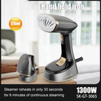 Handheld Steam Iron | 1470W Powerful Steam with 2 Gear Settings & 120ml Water Tank | Portable Electric Ironing Machine