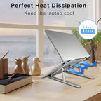 Creative Folding Laptop Stand | Adjustable & Portable Bracket for Enhanced Ergonomics