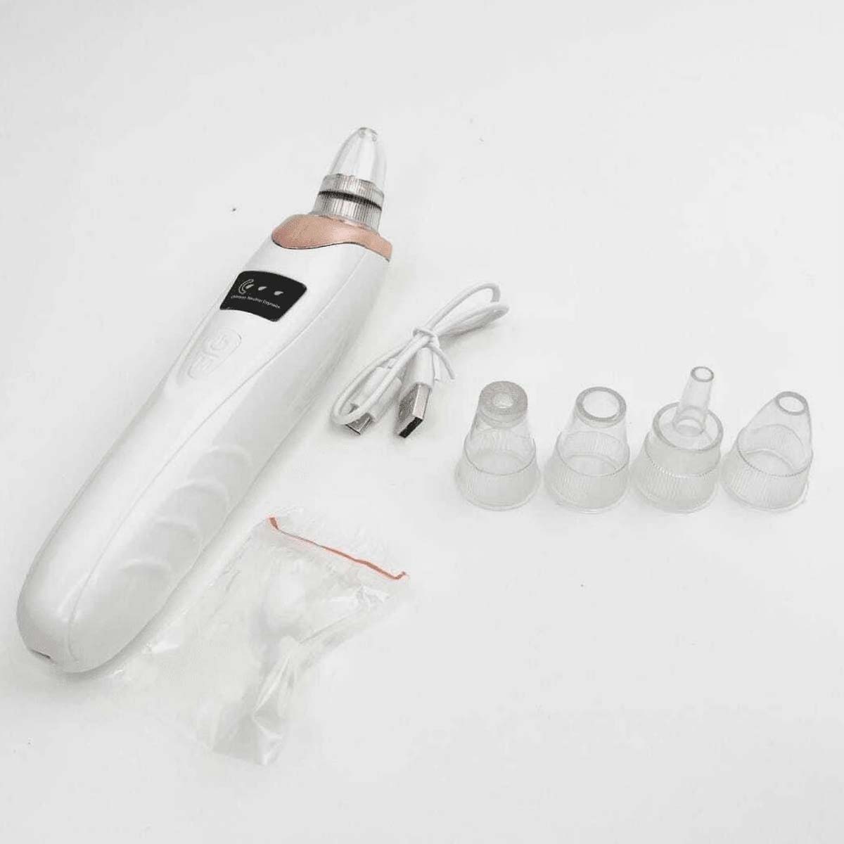Electric Blackhead Vacuum Remover - Pore Cleanser & Pimple Sucker for Spa-Quality Facial at Home
