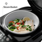 Electric Rice Cooker | Multifunctional Digital 5L Cooker with Touch Control | 900W Versatile Kitchen Appliance