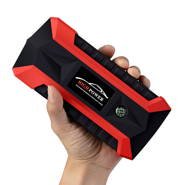 High Power 20000mAh Car Jump Starter & Portable Power Bank – Multi-Function, Safe, and Compact