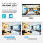 1080P Robot Camera | 360° WiFi Security Camera with Night Vision, Auto Tracking, and Baby Monitor Features