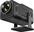 Android 11 HY320 Projector | 390 ANSI Lumens | 4K Native 1080p Dual WiFi6 & BT5.0 | Portable Outdoor Cinema | HY300 Upgrade