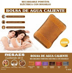 Rechargeable Electric Hot Water Bottle - Quick Heat in 15 Minutes, Portable & Effective for Muscle Pain Relief, Neck, Back, and Lumbar Pain | Long-Lasting Warmth for Up to 8 Hours | Safe, Easy-to-Use