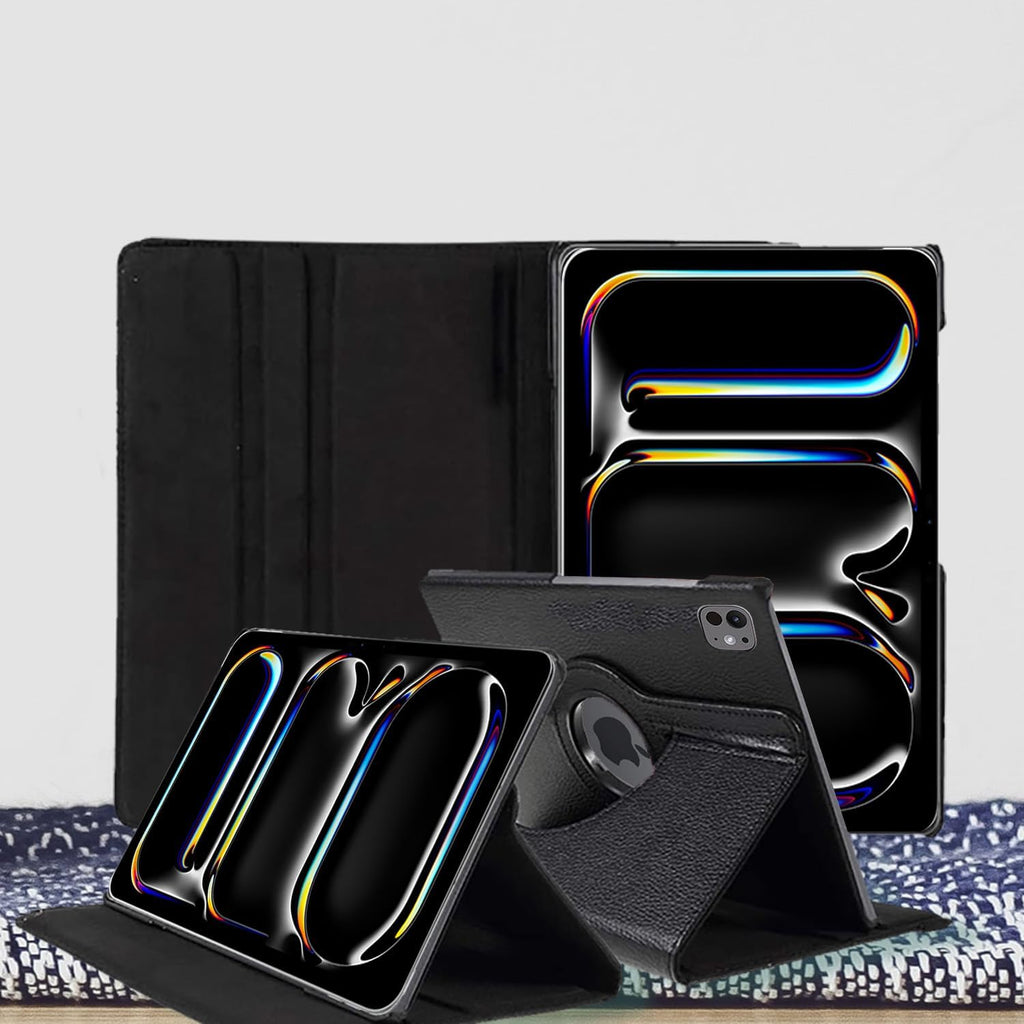 iPad Pro 11" (2024 M4) Case – 360° Rotating Smart Folio with Auto Sleep/Wake, Multi-Angle Stand & Full Protection (Multi Colour)