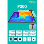 P200 11" Android 13 Tablet with 5G WiFi, Dual SIM, 8GB RAM, 512GB Storage, Keyboard, Mouse, 8000mAh Battery – Multi Colour