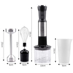 5-in-1 High Speed Blender Set – Juicer, Mixer, Grinder with Egg Breaker, Multipurpose Stainless Steel Blades for Smoothies, Chopping, and Kitchen Prep