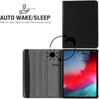 iPad Pro 13" M4 (2024) 360° Rotating Case – Premium Leather Cover with Auto Sleep/Wake, Multi-Angle Stand, and Full Protection (Multi Colour)