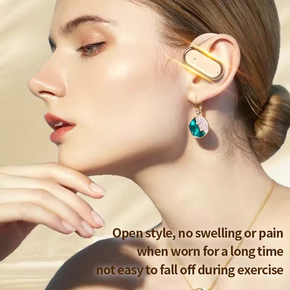 U-17H Wireless Sports Earbuds | Bluetooth 5.0 Headphones with Touch Control, IPX5 Waterproof & Secure Fit | Off-White Earphones for All Smartphones