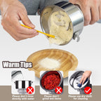 1000W Commercial Grain Mill Grinder – 200g Capacity, Superfine Flour & Spice Grinder, High-Speed Electric Mill for Efficient Home and Small Business Use