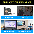 OTT 4K Android TV Box – Google TV Edition with Voice Remote, Chromecast Built-in, Dolby Audio, and Ultra HD 4K HDR Streaming Support