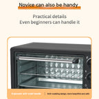 18L Multifunction Toaster Oven – 6-in-1 Electric Countertop Convection Oven for Pizza, Baking, Roasting, Toasting, Broiling, and Reheating