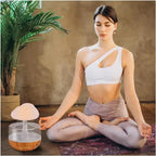 Rain Cloud Night Light Humidifier & Essential Oil Diffuser | 380ML 7-Color Aromatherapy Diffuser