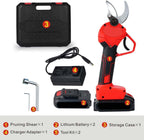 Cordless Electric Pruning Shears | Garden Tree Branch Pruner with 30mm Cutting Diameter | Ergonomic ABS Handle & Lightweight Design