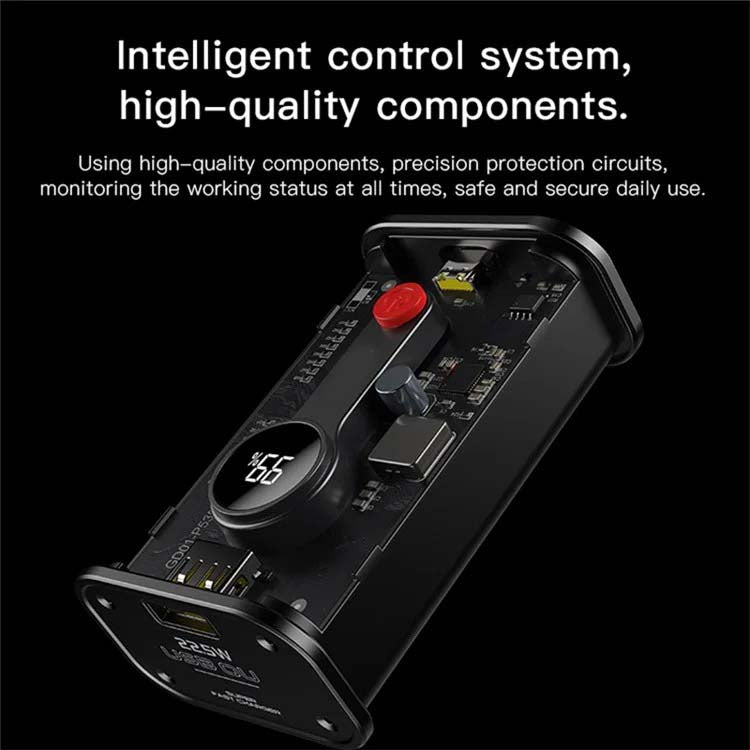 YP35 10000mAh Fast Charging Power Bank – Compact Power Solution with LED Battery Display