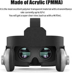 3D Glasses Virtual Reality Helmet – Immersive VR Goggles for iPhone & Android Smartphones | Adjustable Headset for Gaming & 3D Movies