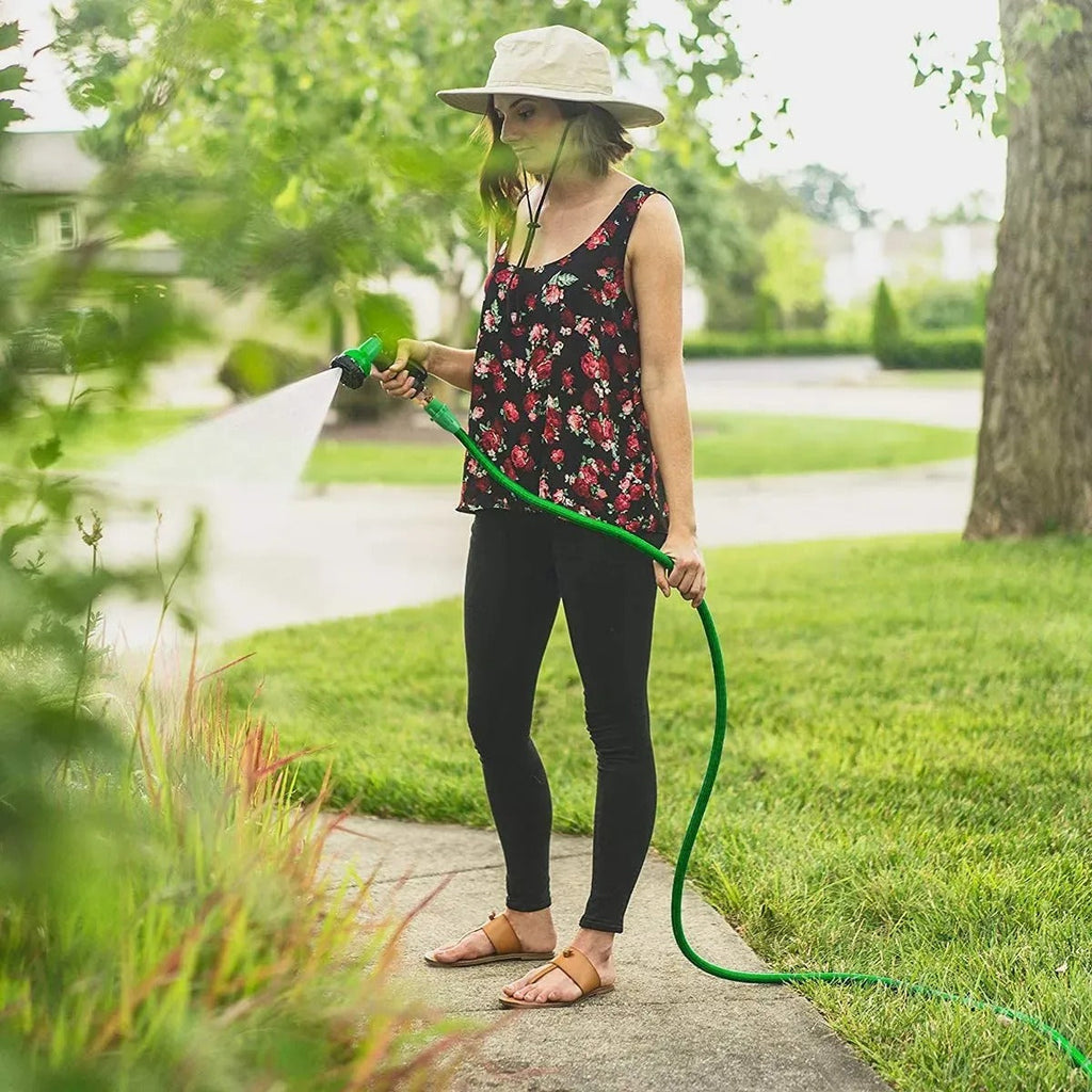 100Ft/30M Magic Hose Pipe | Expandable Garden Hose with Spray Gun | Flexible Water Hose for Car Washing, Pool Filling, and Plant Watering