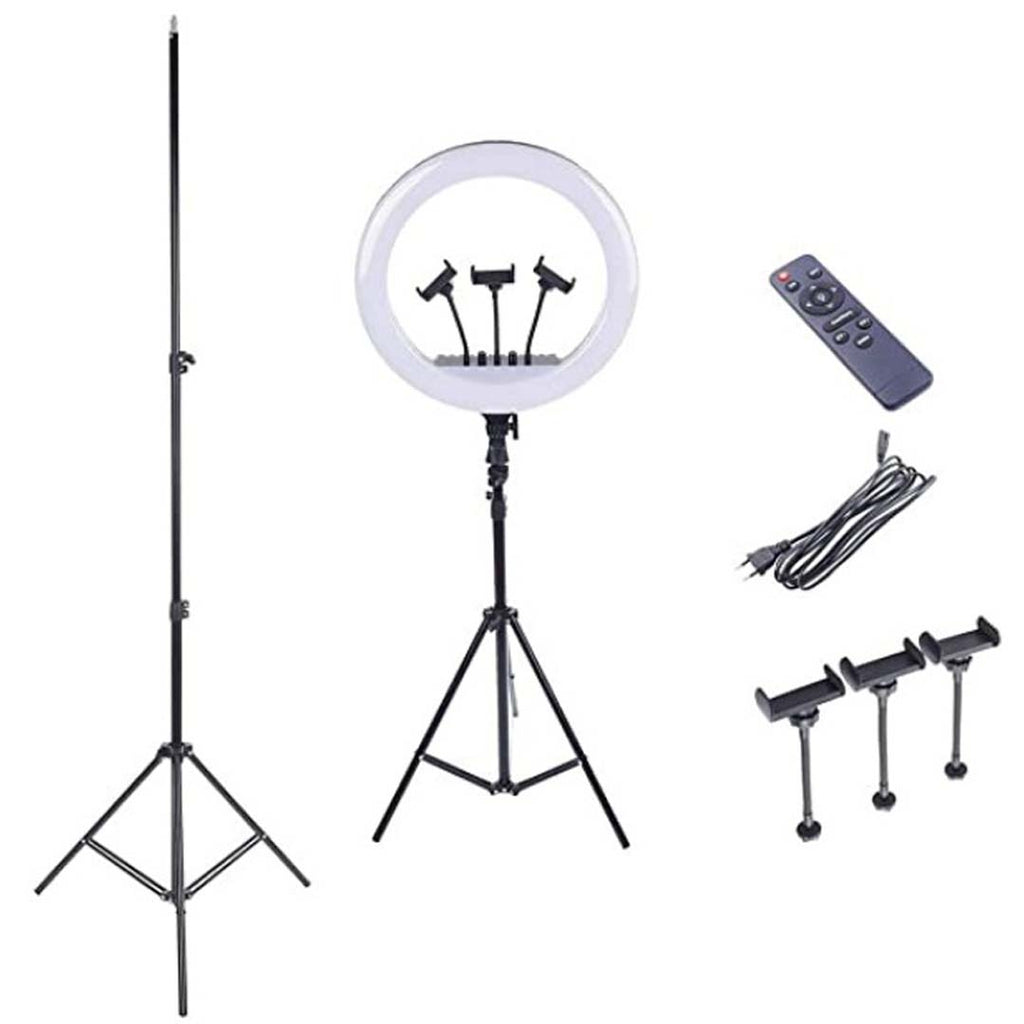 21-Inch Selfie Ring Light with Tripod Stand – Professional Lighting Kit for Content Creators