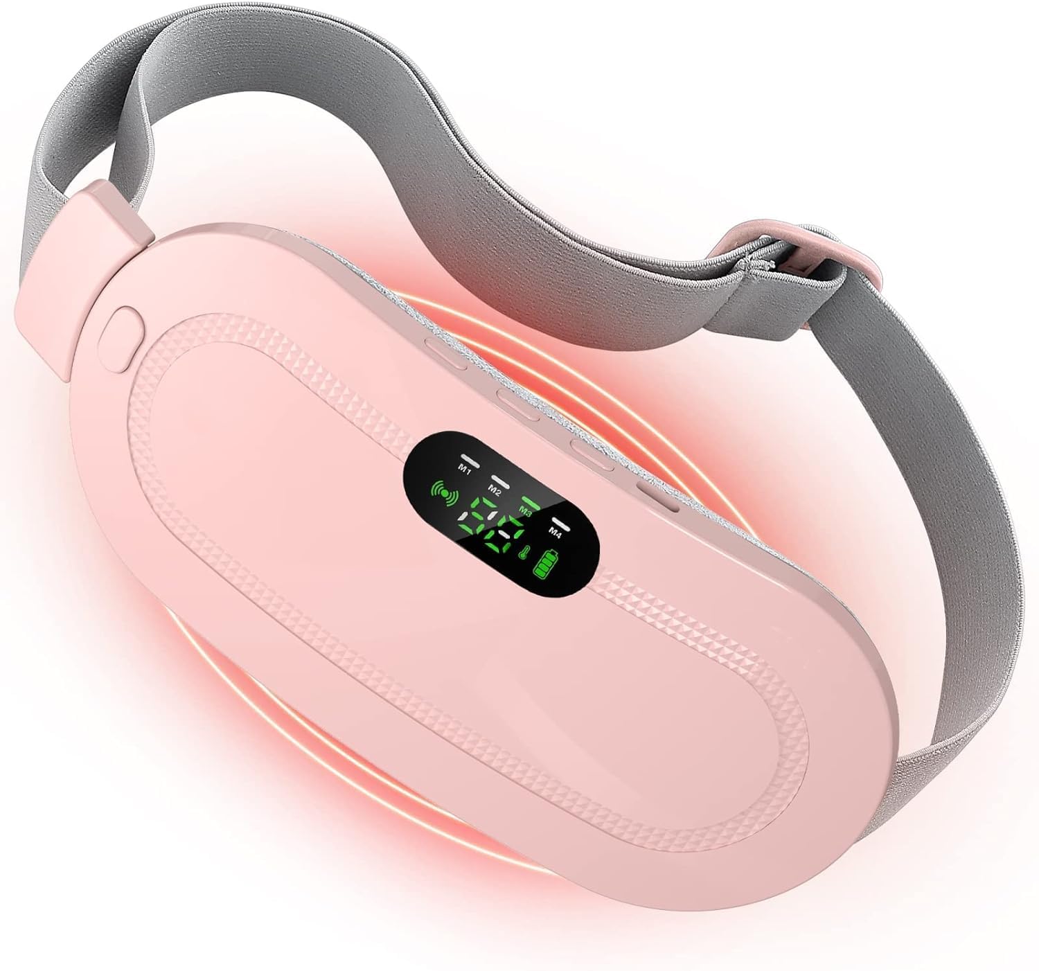 Electric Period Heating Belt, Portable Waist Back or Belly Pain Relief Heating Belt