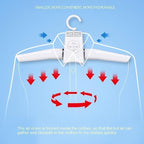 Portable Electric Dryer | Folding Clothes Hanger with Dual Mode for Travel and Home