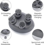 Electric Scalp Massager – 3 Adjustable Kneading Modes, Portable Waterproof & Rechargeable Head Massager for Deep Hair Cleaning & Improved Blood Circulation