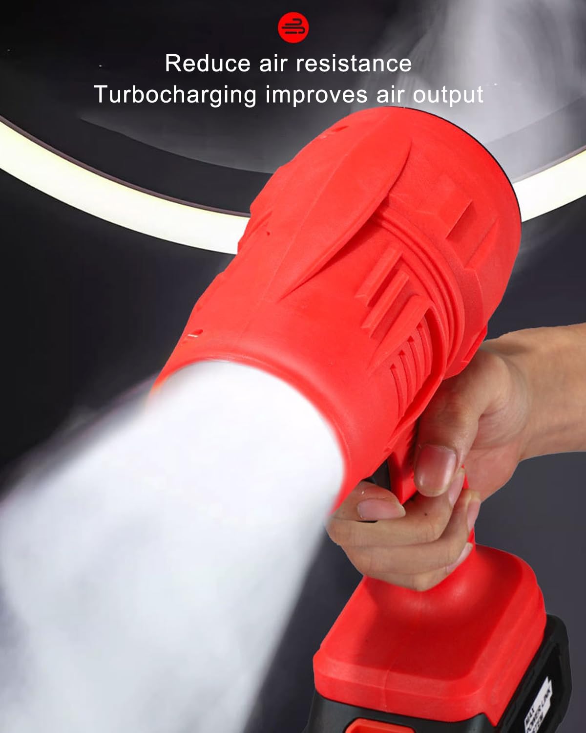 Turboglass Car Blower – Turbodry Portable Cordless Handheld Car Dryer for Fast, Efficient Drying | Powerful Airflow for Streak-Free Results | Multi