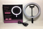 Adjustable LED Ring Fill Light with Phone Holder | Ideal for TikTok, Streaming, Vlogging & Content Creation