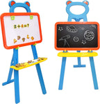 Kids' Art Station – 3-in-1 Adjustable Easel with Dry Erase, Magnetic Board, and Chalkboard Features