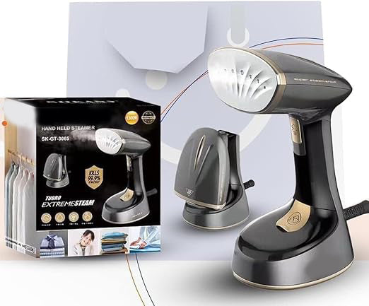 Handheld Steam Iron | 1470W Powerful Steam with 2 Gear Settings & 120ml Water Tank | Portable Electric Ironing Machine