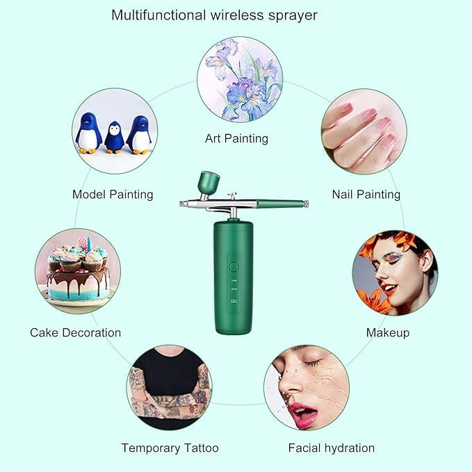 Nano Hydrating Oxygen Spray Machine | Portable Oxygen Therapy for Radiant Skin