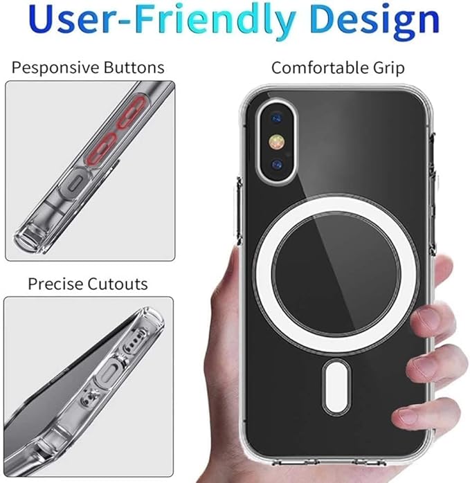 MagSafe Compatible Magnetic Phone Case | Military-Grade Protection for iPhone X Series