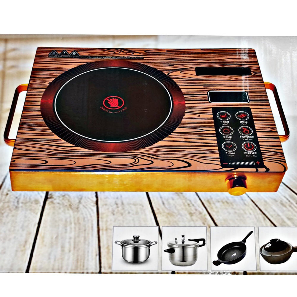 Tabletop Portable Infrared Electric Stove | Compact & Efficient Cooking Solution with Precision Heating