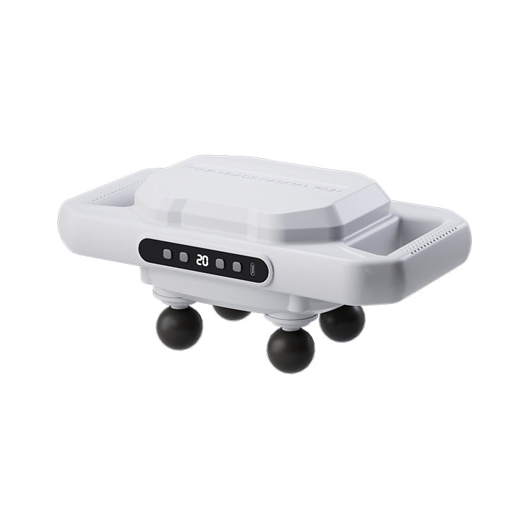 Tissue Body Massager | Powerful Fascia Gun with Six Attachments | Deep Tissue Relief & Tension Easing | Portable & Ergonomic Design | Perfect for Athletes & Daily Relaxation
