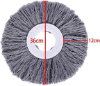 New Magic Mop Replacement Head | 360° Rotating Microfiber Mop for Effortless Cleaning